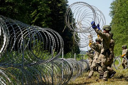 Литва купит сотни километров колючей проволоки для границы с Белоруссией