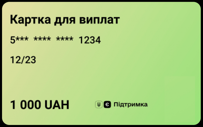 2,3 млн украинцев уже получили выплату в 1 тыс. гривен в рамках программы 