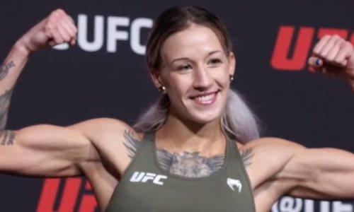 Мария Агапова прошла взвешивание перед боем со скандальной украинкой в UFC. Видео