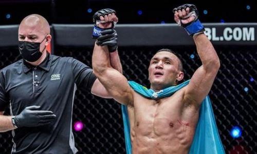 Кайрат Ахметов получил сообщение от чемпиона своего дивизиона в One FC