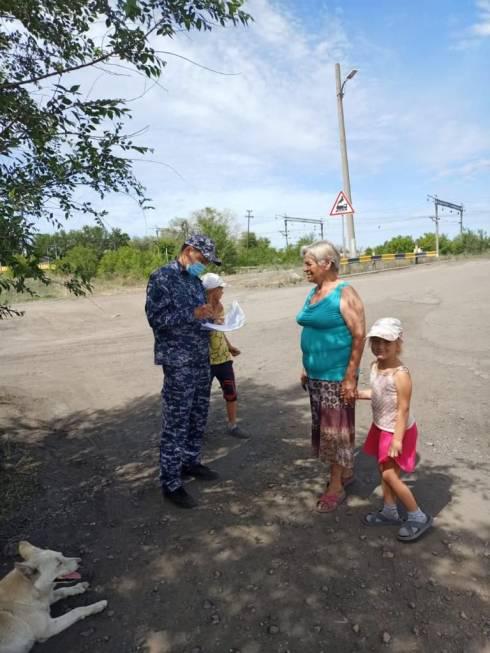 Железнодорожники на станции Караганда-Сортировочная  проводят акцию «Стоп, наезды!»