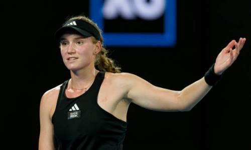 «Не от хорошей жизни». Поражение Рыбакиной в финале Australian Open-2023 получило объяснение