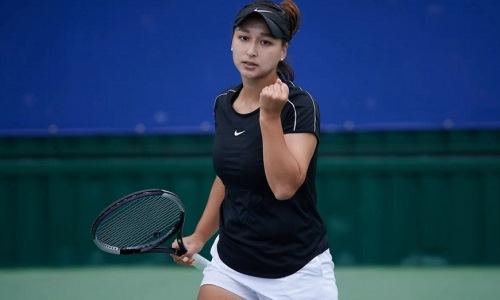 Казахстанка вышла в полуфинал парного разряда ивента ITF в Малайзии