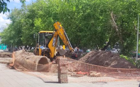 В Караганде снова раскопали проспект Нуркена Абдирова