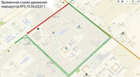 В Караганде перекроют участок дороги по проспекту Шахтеров