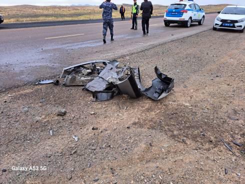 На трассе Караганда – Балхаш в страшной аварии погибли три человека