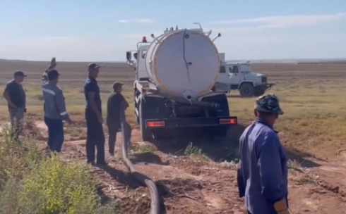 Балхаш опять остался без холодной воды