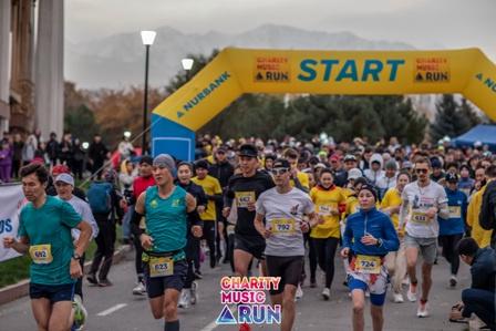 В Алматы пройдет фестиваль спорта и музыкального настроения Charity Music Run