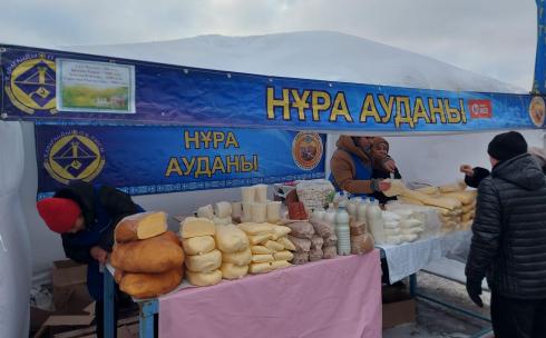 Порядка 560 тонн продукции было реализовано на сельхозярмарке в Караганде